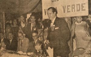 Rafael Caldera en 1958. Foto de Pedro Flores.