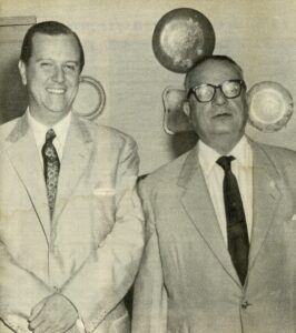 Rafael Caldera y Rómulo Betancourt. Revista Momento del 7 de noviembre de 1958.