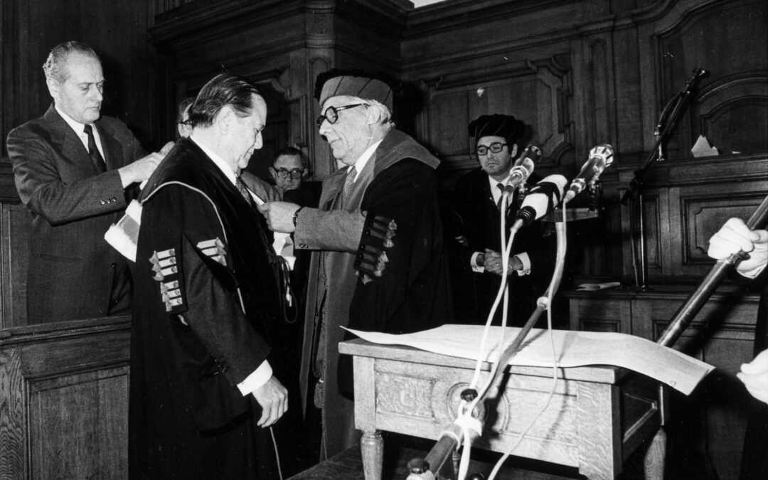 1979. Febrero, 2. Palabras al recibir el Doctorado Honoris Causa de la Universidad de Lovaina