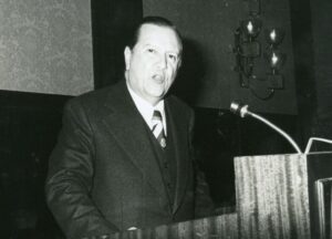 1978. Enero, 19. Rafael Caldera en la Asociación de Ejecutivos.