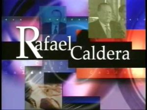 Rafael Caldera - Pantalla