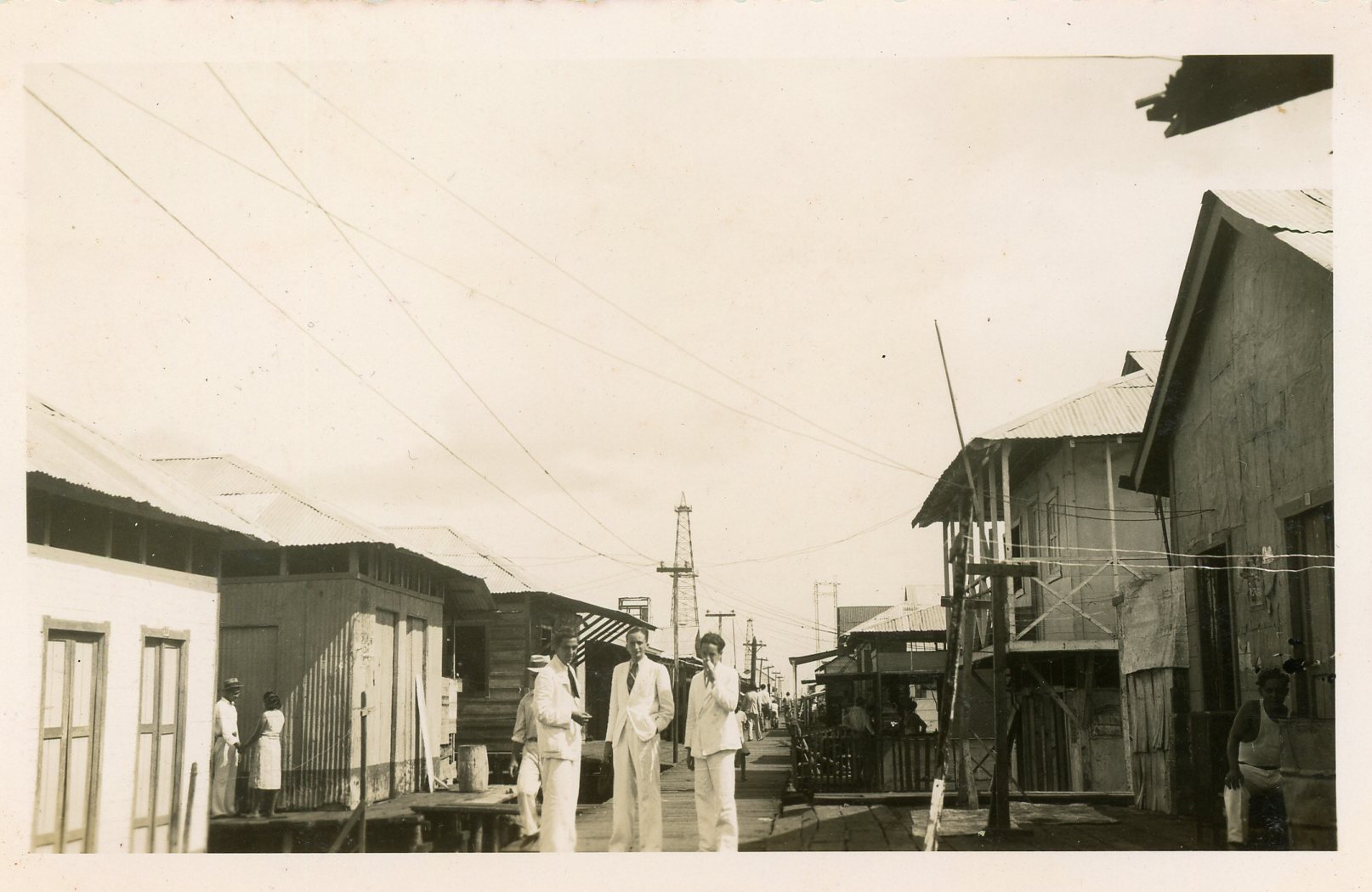 1937. Lagunillas, estado Zulia. Gira con la UNE