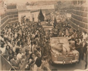 1947. Campaña electoral presidencial en San Cristóbal.