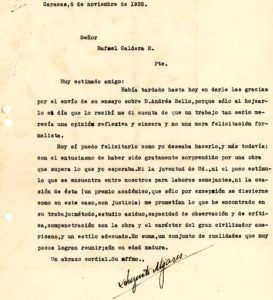 Augusto Mijares. 1935. Noviembre, 6
