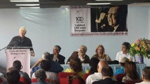 Ciclo de foros Diálogo Libre: Abdón Vivas Terán, Luis Albarrán y Naudy Suárez Figueroa.