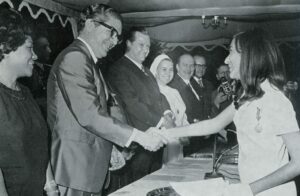 1970. Julio, 21. Graduación de bachilleres en el Colegio Mater Salvatoris