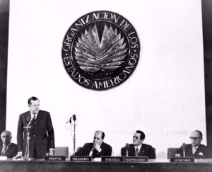 Rafael Caldera - en la OEA