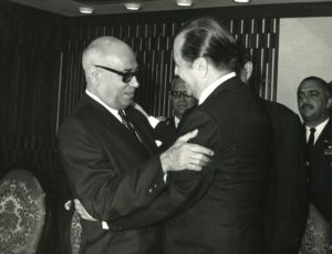 Raúl Leoni y Rafael Caldera