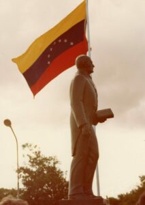 1976. 11 de Diciembre. Inauguración estatua de Andrés Bello en Tenerife (1)