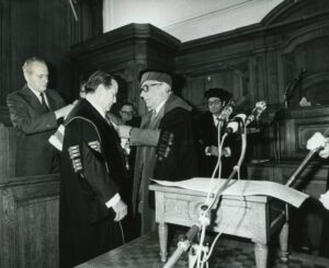 1979. Febrero, 2. Doctorado Honoris Causa de la Universidad de Lovaina (1)
