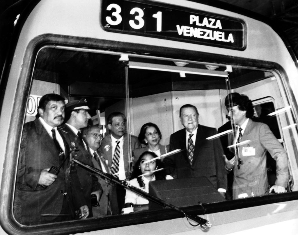 Metro de Caracas. Rafael Caldera 1994.