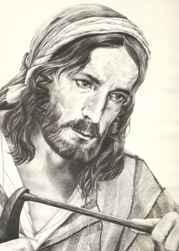 Cristo en Moldes para la Fragua. Rafael Caldera, 1980.