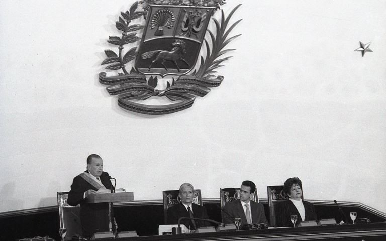 Rafael Caldera Congreso Nacional 1999.