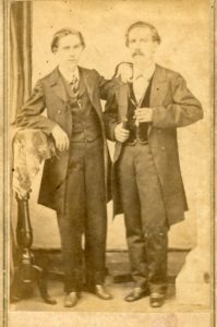 1862. Juan José Caldera Zumeta (padre de Rafael Caldera Izaguirre) y su hermano Nicanor.