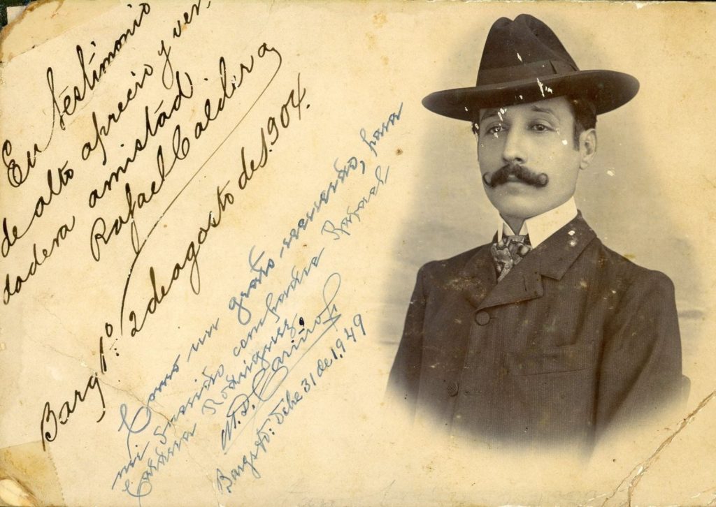 1908. Agosto, 2. Rafael Caldera Izaguirre.