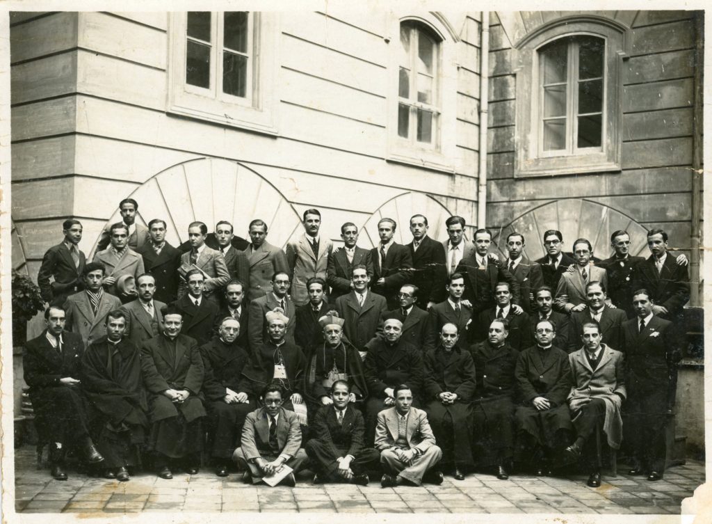 1933. Diciembre, 14. Congreso Universitario de estudiantes católicos, Roma.