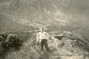 1936. En la carretera Trujillo-Boconó.
