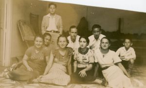 1936. Quinta Campoamor, Los Chorros, entre otros, Víctor e Hilda Elena Giménez Landínez y Reinaldo Rodríguez Navarro.