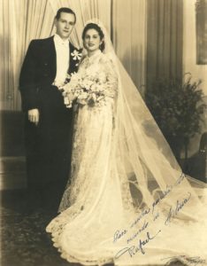1941. Agosto, 6. Matrimonio Caldera-Pietri, enla Iglesia Santa Teresa.
