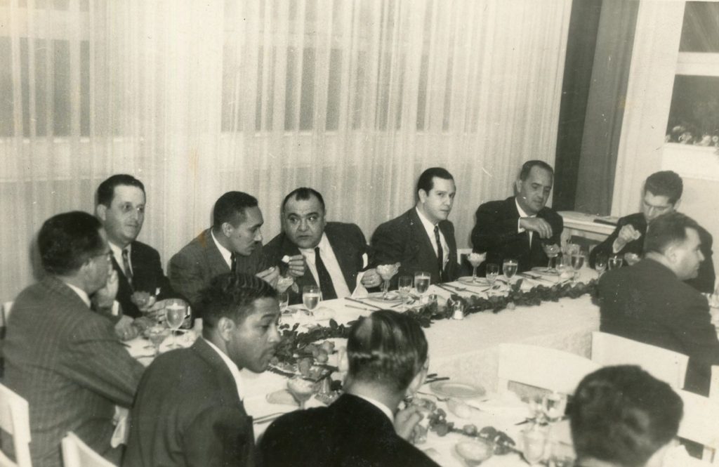 1946. Febrero, 4. Banquete de la Asociación de Constructores, Hotel Waldorf, Caracas.