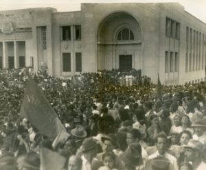 1947. Campaña en San Cristóbal.