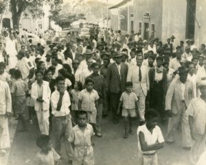 1947. Noviembre - Diciembre. Rafael Caldera en Guama, Yaracuy.