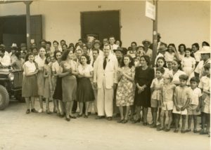 1947. Noviembre - Diciembre. En Guasipati, en la campaña electoral presidencial.