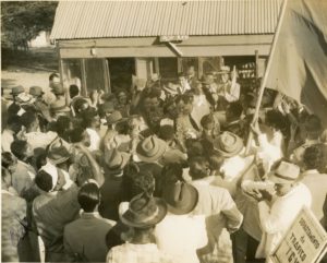 1947. Noviembre - Diciembre. En Taborda, en la campaña electoral presidencial.