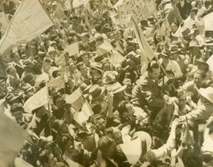 1947. Noviembre - Diciembre. Llegada a Mérida, en la campaña electoral presidencial.