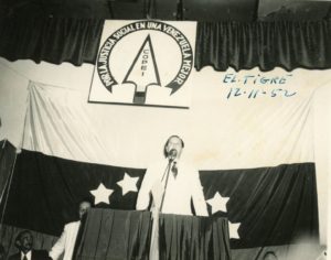 1952. Noviembre, 12. Campaña para la Constituyente en El Tigre.
