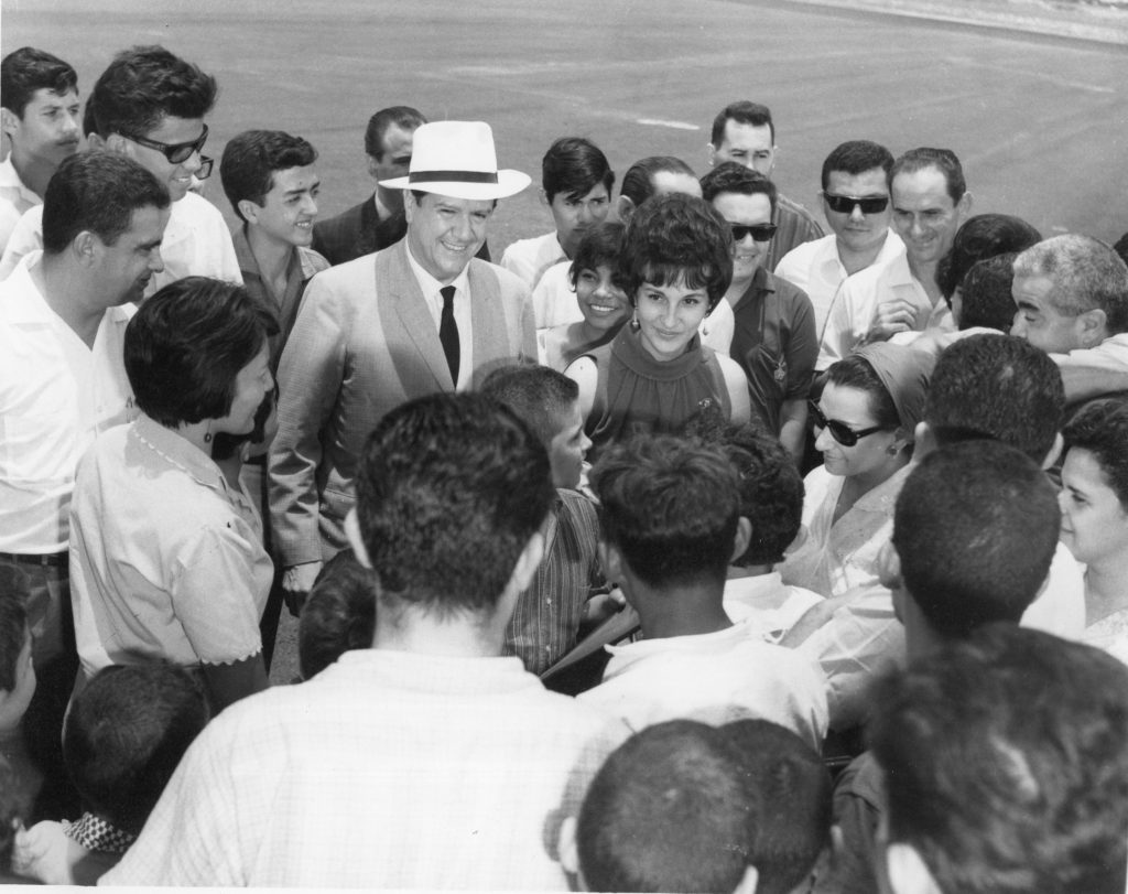 1963. Campaña electoral presidencial en Apure.