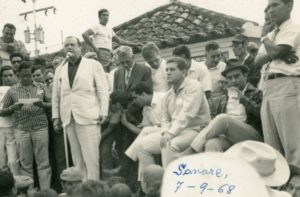 1968. Septiembre, 7. Rafael Caldera en Sanare.