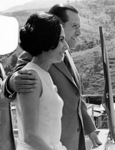 1968. Rafael Caldera con su esposa Alicia Pietri de Caldera
