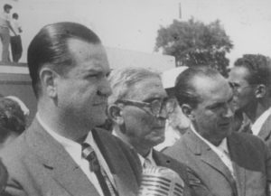 Rafael Caldera, Pedro Del Corral y Lorenzo Fernández.