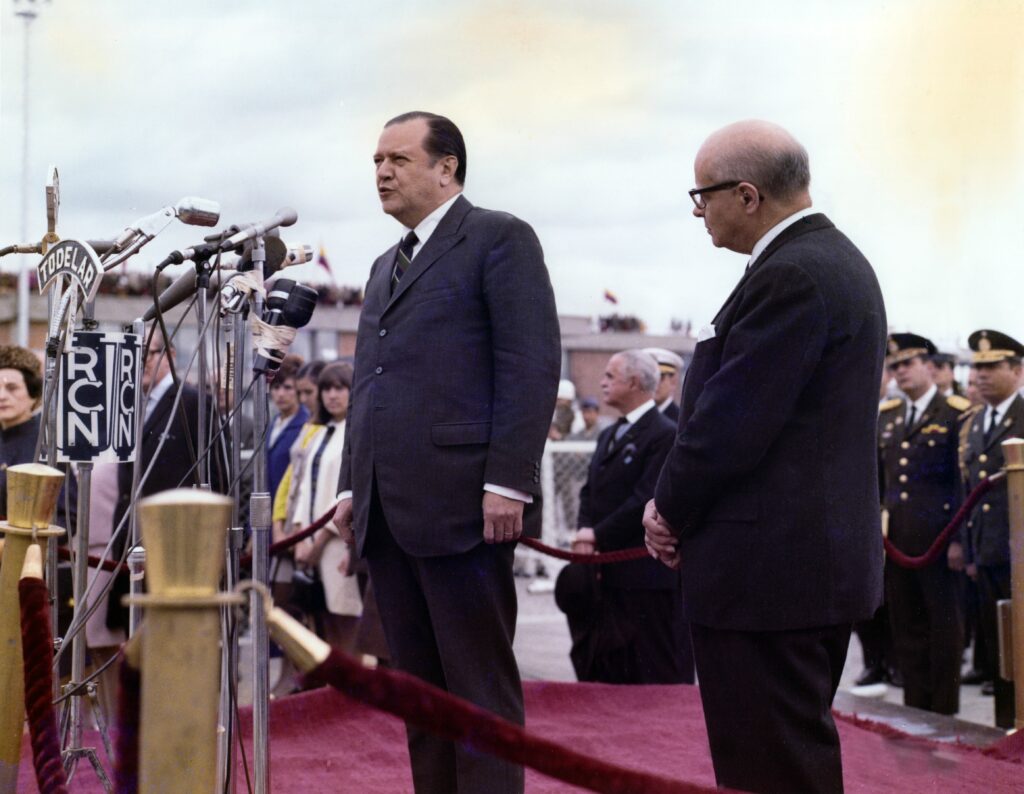 Discurso de Rafael Caldera desde el Aeropuerto de El Dorado – Bogotá (1969)