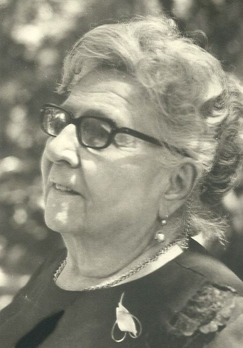 1969. María Eva Rodríguez de Rivero de Liscano a los 81 años de edad.