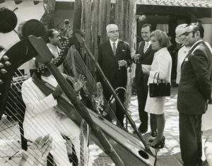 1971. Marzo, 23. En el almuerzo ofrecido al presidente Gustav Heinemann y señora en la residencia presidencial La Casona.