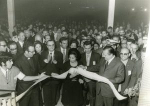 1972. Enero, 28. Inauguración de la Escuela Técnica Popular Don Bosco en Boleíta, Caracas.