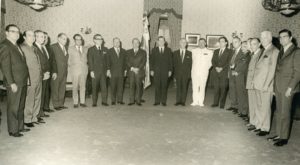 1972. Marzo, 13. Foto del Gabinete en pleno.
