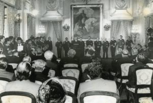 1973. Enero, 1. Alocución de Año Nuevo, en el Salón Sol del Perú del Palacio de Miraflores.