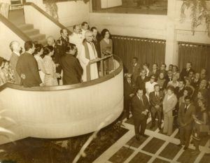 1973. Mayo, 5. Inauguración de la residencia presidencial La Viñeta para Jefes de Estado visitantes.