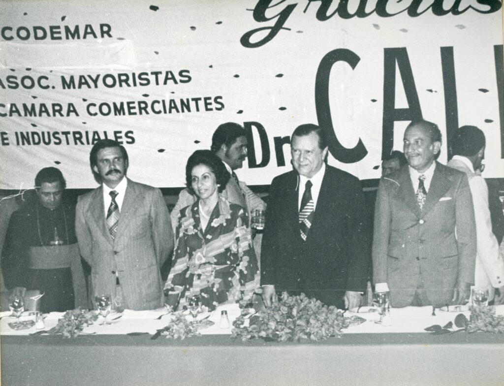 1975. Marzo, 14. Homenaje de todos los sectores de Margarita por la labor desarrollada durante su mandato en pro del desarrollo de la isla.