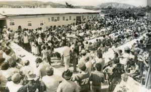 1978. Noviembre, 3. Desayuno popular en Barquisimeto, estado Lara.