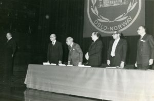 1980. Abril, 8. Conferencia Unión Interparlamentaria en Oslo, Noruega.