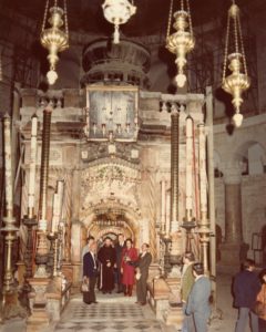 1981. Diciembre, 23. Visita al Santo Sepulcro.