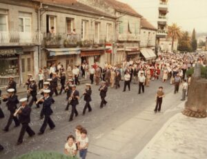 1981. Julio, 29. Recorrido por Carballiño, Orense, Galicia.