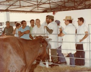 1981. Septiembre, 20. Visita a la Isla de Los Pinos y a la vaca Ubre Blanca, por invitación de Fidel Castro, Cuba.