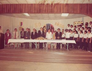 1982. Enero, 15. Homenaje en Coro a la Federación Venezolana de Maestros.