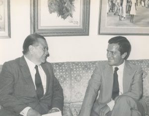 1982. Julio, 16. Encuentro con Adolfo Suárez en Tinajero.
