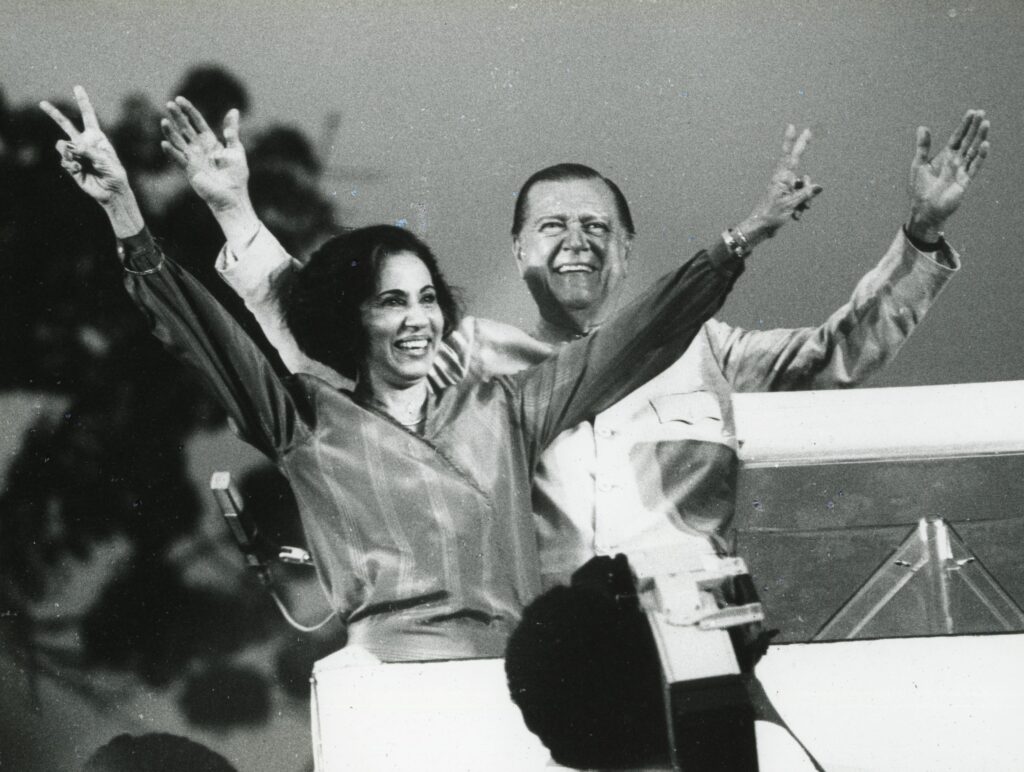 1983. Abril. En la Avenida Bolívar de Caracas